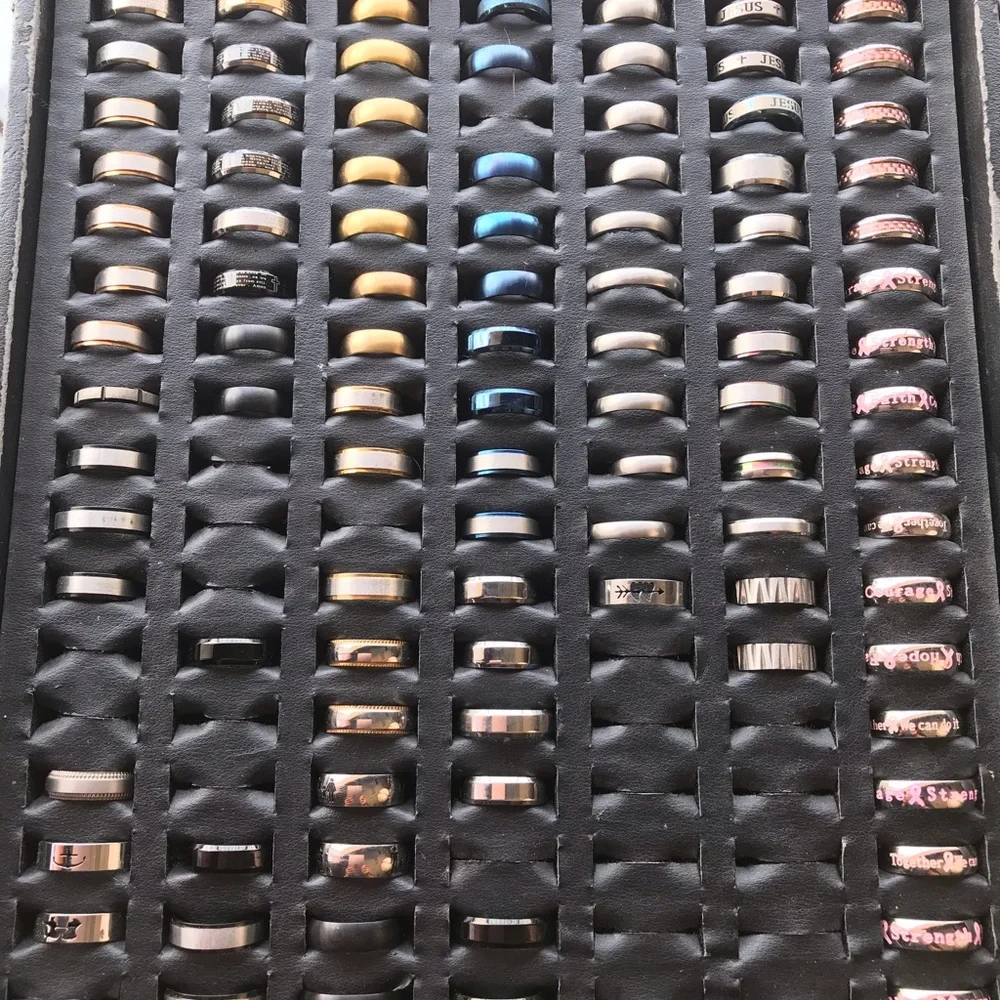 Stainless Steel Rings - Picture 1 of 5